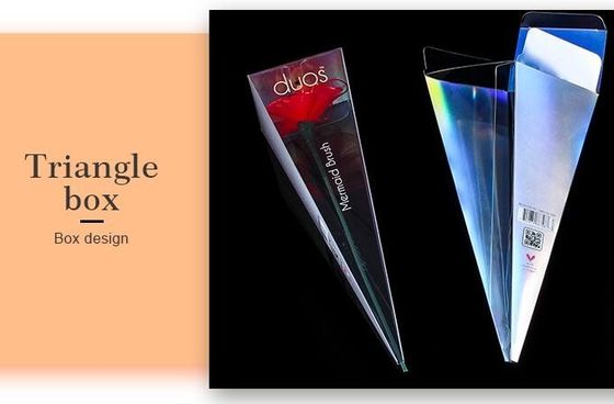 Alternatives to gift box plastic box PP box &amp; offset printing  Alternatives to gift box packaging box Special creasing P