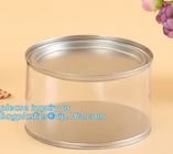 100ml pet clear plastic can,fruit candy tin container jars with aluminum lid,1 gallon clear paint can size bagease pack