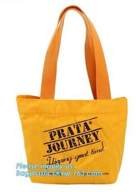 Quality animal printed promotional shopping bag customized logo cotton canvas bag fashion handbags tote bag with bagease