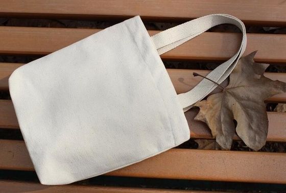 Fashionable Promotional White Cotton Cloth Handled Shopping Bag,Eco reusable custom promotional cotton canvas food pouch