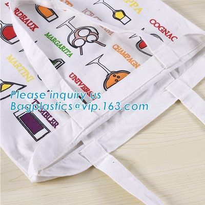 customized logo white/pink blank small cotton handle bag,cotton canvas gift tote bag three color nylon handle bag bageas