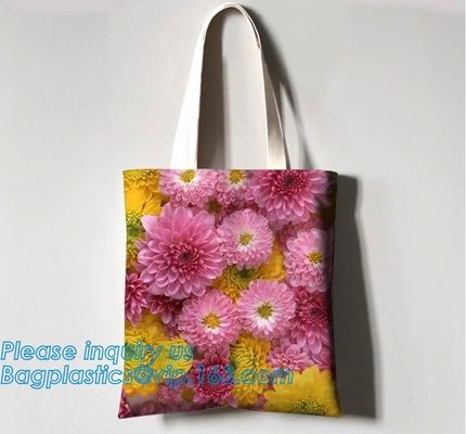 100% organic cotton handle shopping bag,06-12 OZ canvas fashion tote custom long handle print logo cotton bag bagease