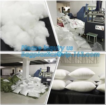 Square custom wholesale pillow insert,white square vacuum package pillow cushion inserts,PP cototon wholesale pillow cus