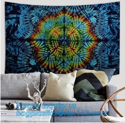 Bohemian wholesale indian tree of life sun moon Custom printed hippie tapestry wall hangings,wholesale home decor bohemi