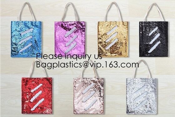 Sequin Shoulder Bag Sequins Crossbody Bag Glitter Sparkling Small Tote Bags Girls Hit Color Handbags, bagease, bagplasti
