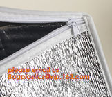 thermal insulation 600D polyester cooler tote bag,Aluminum foil cold thermal insulation shoulder cooler bag bagease pac