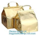 Food Delivery Aluminium Foil Thermal Insulation thermal bag, Custom Logo cooler bag for food,environmental friendly non-
