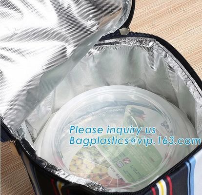 4mm Aluminium Foil Insulation PEVA 420D Polyester Cooler Bag,thermal insulation 600D polyester cooler tote bag bagease