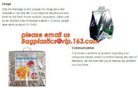 thermal disposable insulated food bags Insulated Aluminum Foil Box Liners / Cold storage Disposable insulated cooler Chi