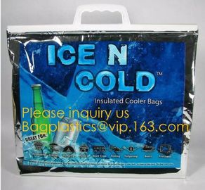 China supplier custom Aluminium foil insulated thermal lunch cooler bag big ice bag for frozen food and lunch bagease