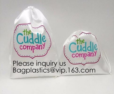 Gold thick Satin Drawstring Gift Bags,Black Drawstring Satin Bag With Ruffle,Small Satin Drawstrings Bags For Jewelry