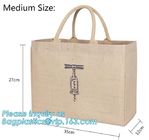 Custom eco friendly waterproof tote shopping jute pouch bag burlap linen packing gift bag with logo print bagease packag