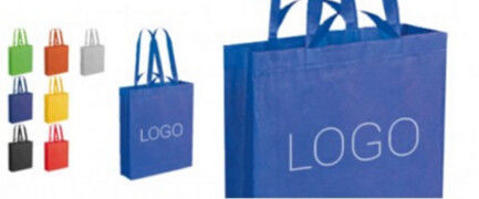 Spectrum Grocery Tote, Nonwoven polypropylene, Forest green, Lime, Natural, Navy, Orange, Pink, Black, Purple, red, roy