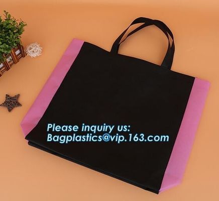 cambrel bags non woven bag, logo printed reusable cheap shopping u cut non woven bag, promotional Design fashion style c