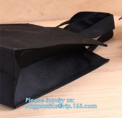 Promotional Cheap Customized Foldable Laminated Eco Fabric Tote Non-woven Shopping Bag, Recyclable PP Non Woven Bag, pkg