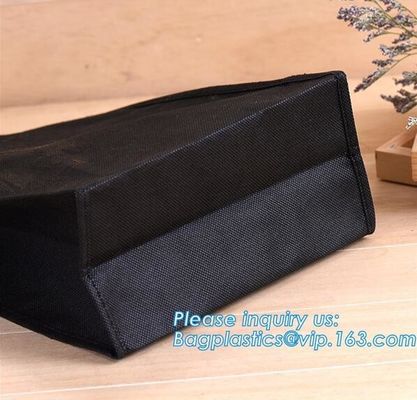 Promotional Cheap Customized Foldable Laminated Eco Fabric Tote Non-woven Shopping Bag, Recyclable PP Non Woven Bag, pkg