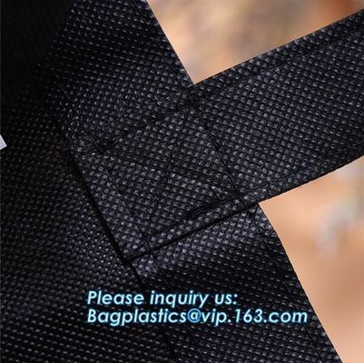 Promotional Cheap Customized Foldable Laminated Eco Fabric Tote Non-woven Shopping Bag, Recyclable PP Non Woven Bag, pkg