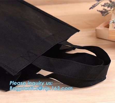 Promotional Cheap Customized Foldable Laminated Eco Fabric Tote Non-woven Shopping Bag, Recyclable PP Non Woven Bag, pkg