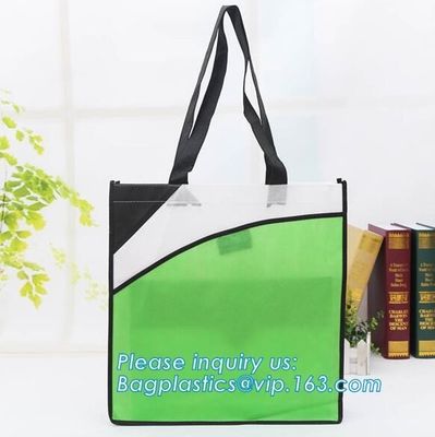 Promotion cheap 1C simple printing yellow shopping non woven bag, Cheap 100% New Recyclable Whole Bag Heat Sealed Machin