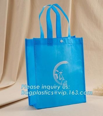 Fashion Design Wholesale Customized Promotional Friendly Recycle tote shopping non woven bag, wholesale custom printed l