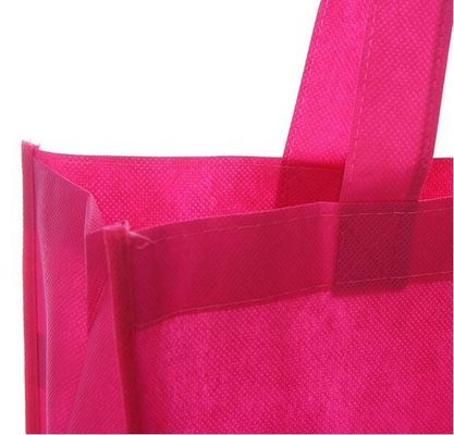 wholesale custom printed logo gift non woven bag/handle shipping bag for clothes and fashion, custom printing grocery to