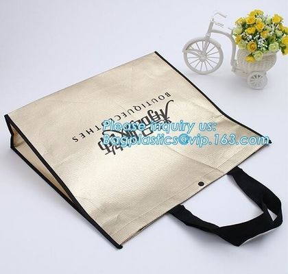 Customized printing recycled promotional shopping tote lamination pp non woven bag, Popular Items Printing Shopping Plas