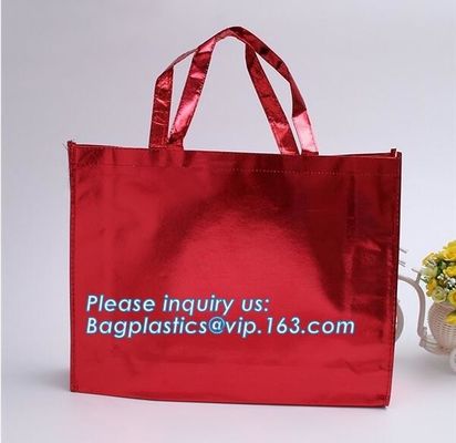 Customized printing recycled promotional shopping tote lamination pp non woven bag, Popular Items Printing Shopping Plas