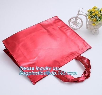 Customized printing recycled promotional shopping tote lamination pp non woven bag, Popular Items Printing Shopping Plas