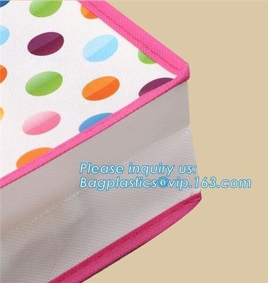 Non-woven Material and Handled Style easy carry foldable non woven bag, eco-friendly reusable fabric non woven bag, bage