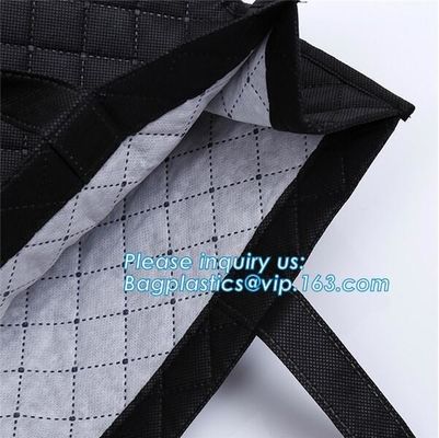 Fashion Laser Non Woven Bag with Customized Printing Metallic Shopping Tote Bag, handbags tote bag custom non woven bag
