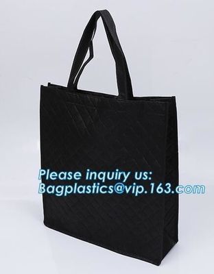 Fashion Laser Non Woven Bag with Customized Printing Metallic Shopping Tote Bag, handbags tote bag custom non woven bag