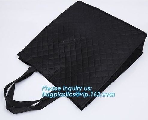 Fashion Laser Non Woven Bag with Customized Printing Metallic Shopping Tote Bag, handbags tote bag custom non woven bag