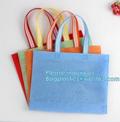 Customized Non Woven Shopping Bag Logo Printing Non Woven Bag With Tote, fashion custom non woven bag pp non woven bag n