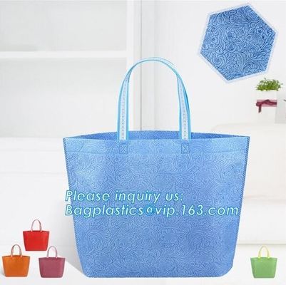 Customized Non Woven Shopping Bag Logo Printing Non Woven Bag With Tote, fashion custom non woven bag pp non woven bag n