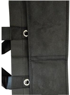 fashion custom non woven bag pp non woven bag non woven shopping bag, Wholesale laser foldable shopping bag sliver gold