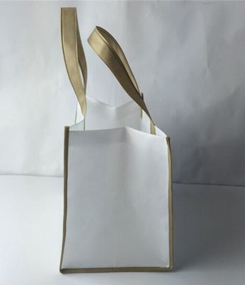 Promotional custom metallic laminated non woven bag, fabric reusable shopping bag, OEM Production Hot Sale Non Woven Bag