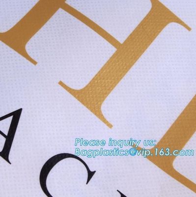 OEM Production Hot Sale Non Woven Bags Customized, recycled custom printing grocery tote shopping pp non woven bag non w