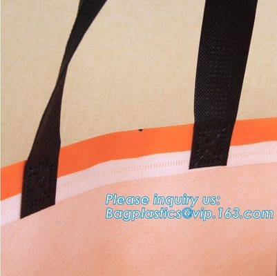 OEM Production Hot Sale Non Woven Bags Customized, recycled custom printing grocery tote shopping pp non woven bag non w