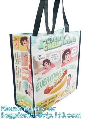 Customized Logo Film laminated Luxury Shopping Bag Non Woven Bag, Non Woven Bags Manufacturer Wholesale Promotional Chea