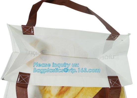Customized Logo Film laminated Luxury Shopping Bag Non Woven Bag, Non Woven Bags Manufacturer Wholesale Promotional Chea