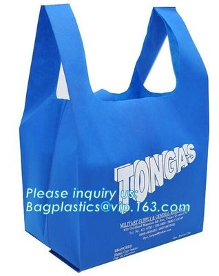 Good quality drink shopping bag non woven bag laminated tote bag, wholesale custom folding fabric carry bag, non woven b