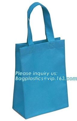 Good quality drink shopping bag non woven bag laminated tote bag, wholesale custom folding fabric carry bag, non woven b