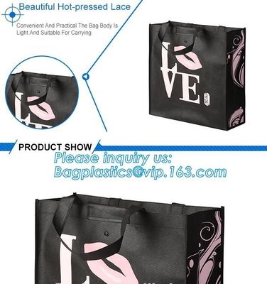 customized promotional laminated gift shopping tote polypropylene pp non woven bag, Promotional New Fashion Tote Non Wov
