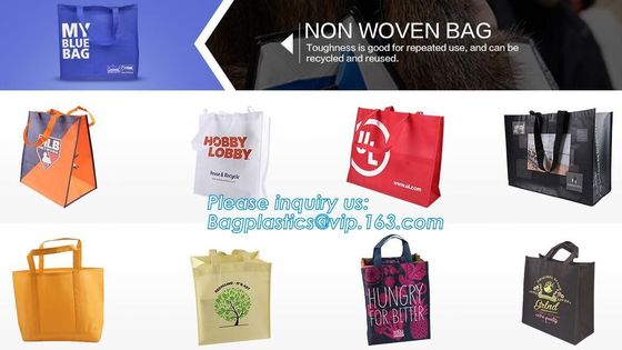 custom logo printed reusable cheap non woven bag fabric tote shopping bag for promotional, Eco friendly custom slogan la