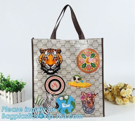 Gray punch non woven bag with bottom, punch style non woven material tote bag, china hot sell pp material non woven bag