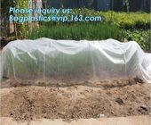 pp material woven fabric in tubular roll with black colour for agricultural mulch film, Biodegradable pp spunbond nonwov