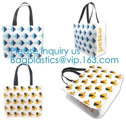 Promotional Custom Sublimation Recyclable Fabric Carry Non Woven Bag,Folding Reusable Non-woven Shopping Bag, Bagease