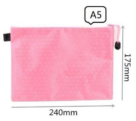 Pencil Pen Pouch School Class Binder Pocket Case Office Stationery Bag with 6 Colors,custom nylon stationery bag/pencilc