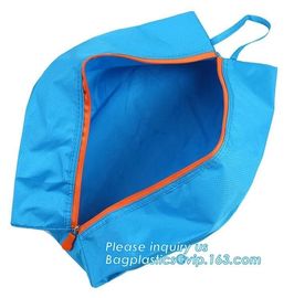 Private customized Salon Shop Owner Custom Foldable Nylon Shopping Gift Bag,Foldable Polyester Handle Pocket Folding Nyl