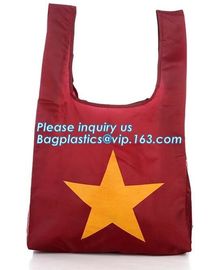 Custom Gift Promotional 210D 420D Polyester 190T Nylon Small Drawstring Bag,Reusable Polyester Foldable Grocery Shopping